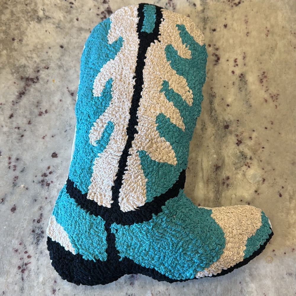Brand New Cowgirl Boot Pillow